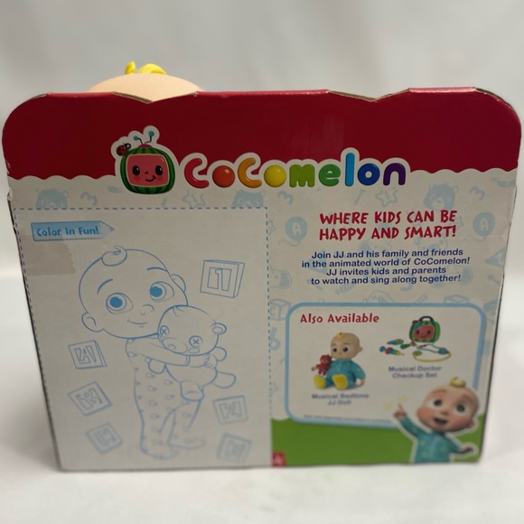 CoComelon JJ and Melon Plush Stuffed Animal Toys, 2 Pack - 8" Plush - Picture 3 of 9